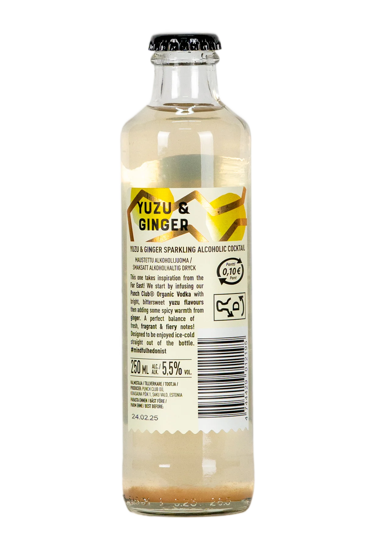 Buy Punch Club Yuzu Ginger Vodka Cocktail Delivery Dubai/AUH