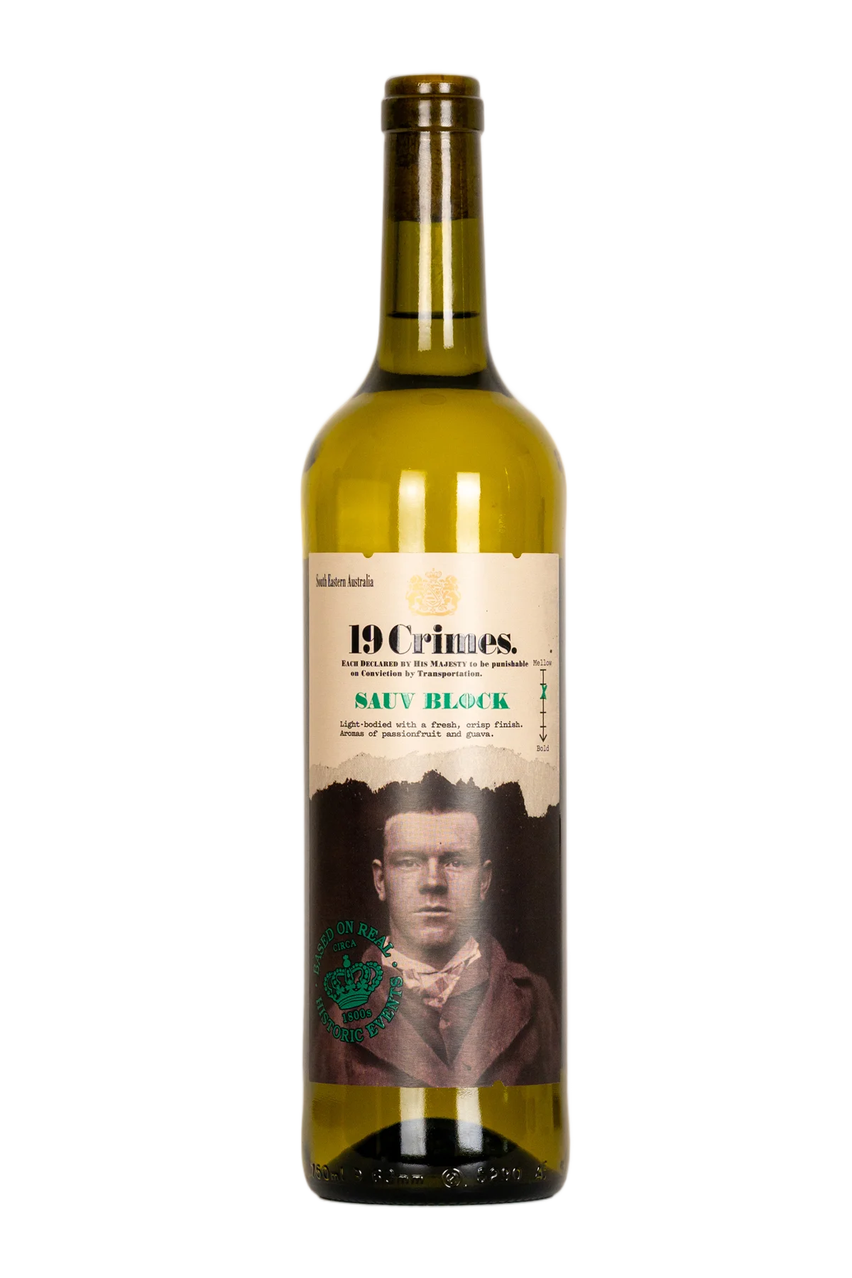 19 Crimes Sauvignon Blanc 'Sauv Block' 750 ml - Compare prices in UAE