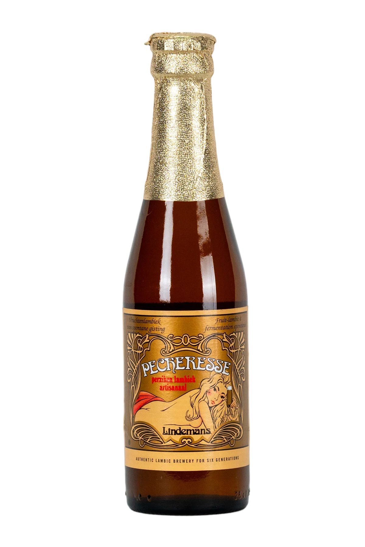 Lindemans Pche Lambic Beer 6-pack 6 x 250ml - Compare prices in UAE