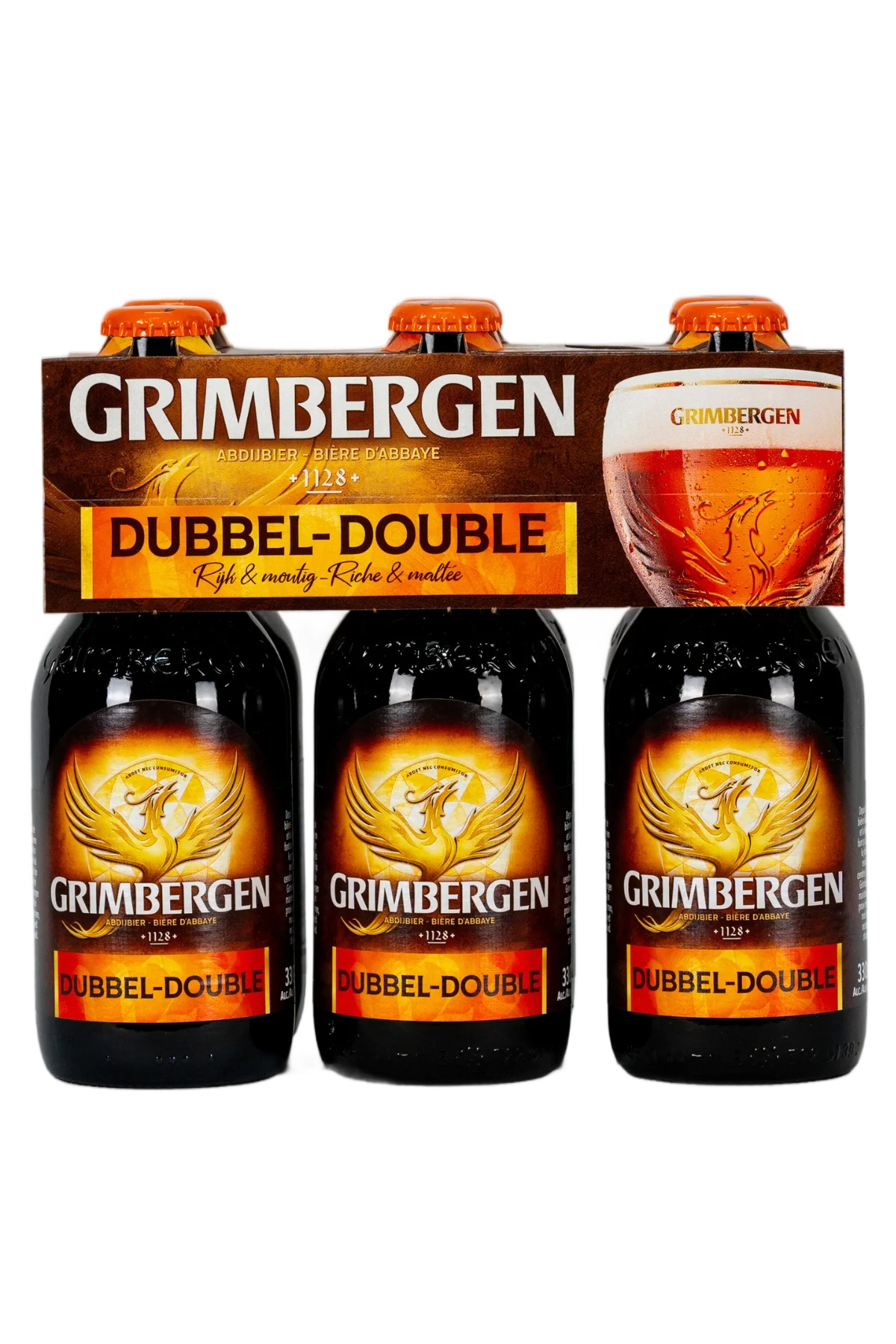 Grimbergen Belgian Dubbel 6-pack 330 ml - Compare prices in UAE
