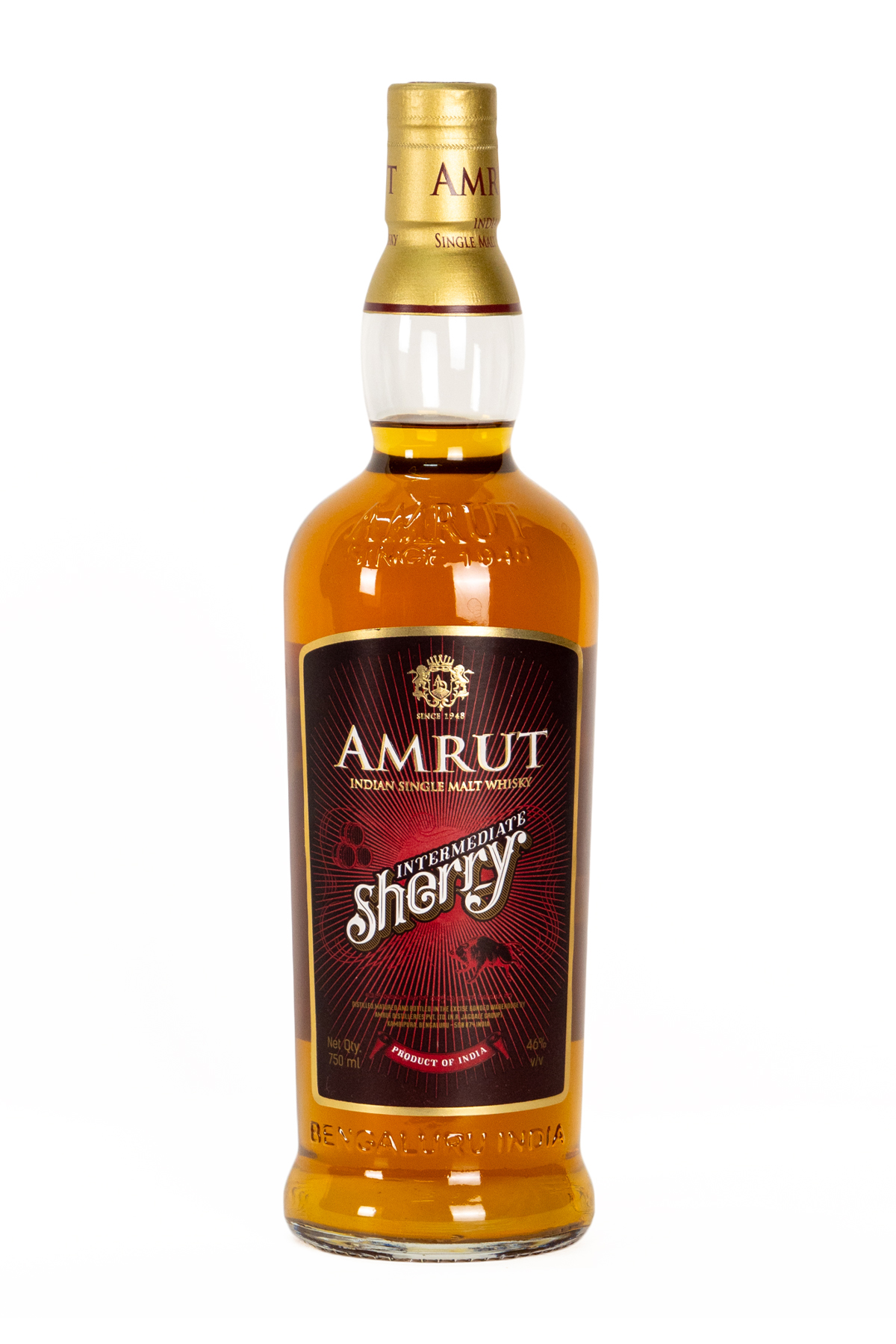 Amrut Intermediate Sherry Indian Single Malt Whisky