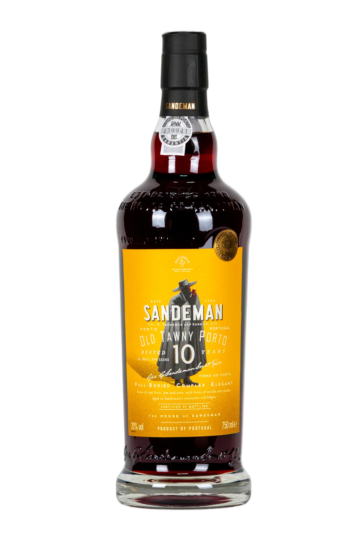 Sandeman 10 Year Old Tawny Port Wine 750 ml - Compare prices in UAE