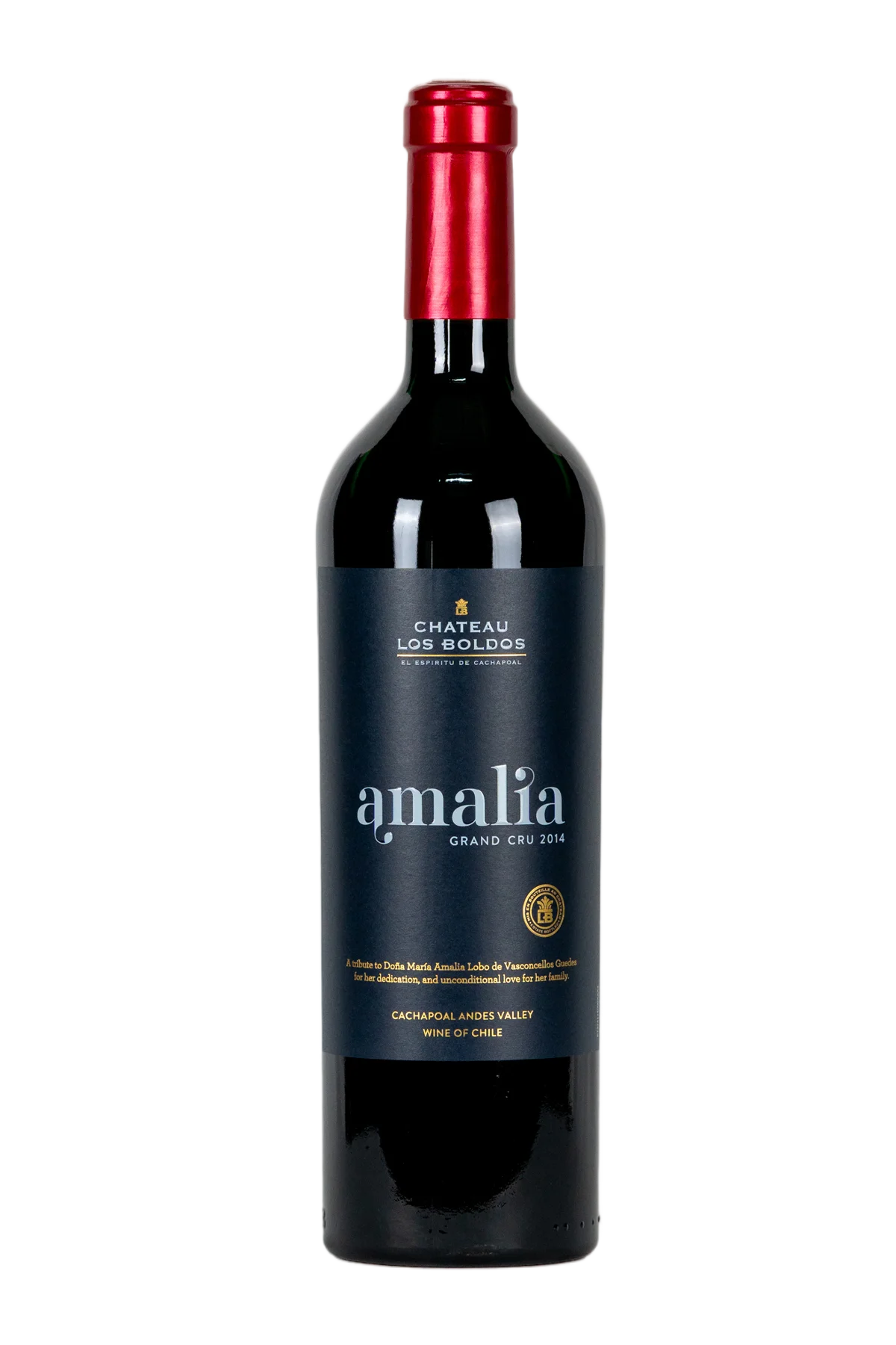 Chateau Los Boldos Amalia Grand Cru 2014 750 ml by chateau los boldos - Compare prices in UAE