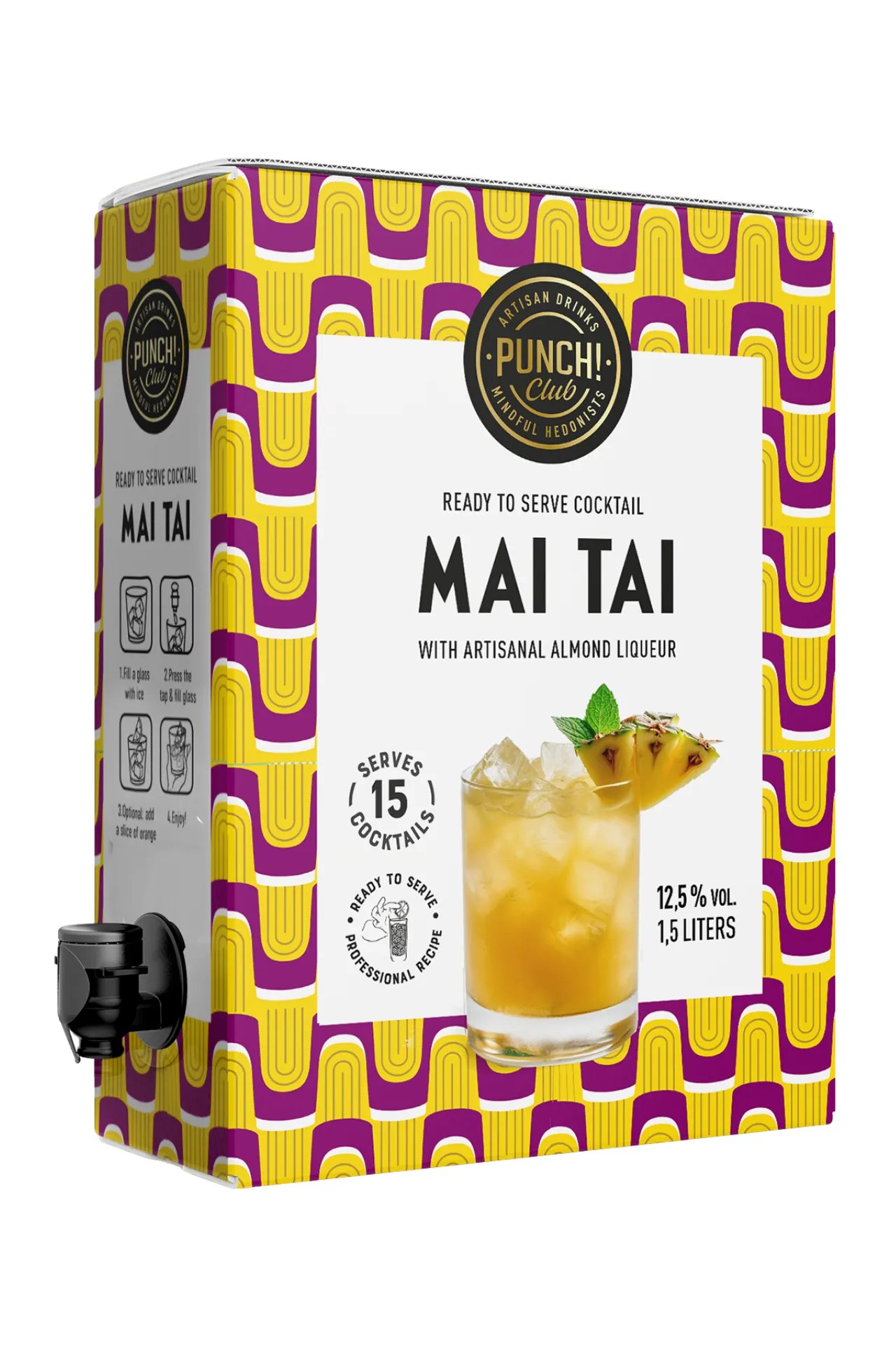 Punch Club Mai Tai Boxed Cocktail 1500 ml - Compare prices in UAE
