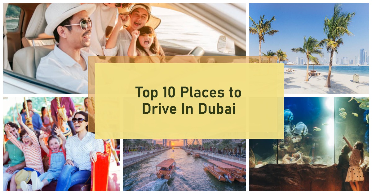 Top 12 Places to Drive in Dubai