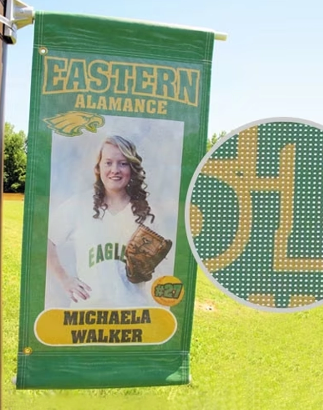Custom PVC Mesh Banners – Any Size, Printed Outdoor Advertising Sign For Display