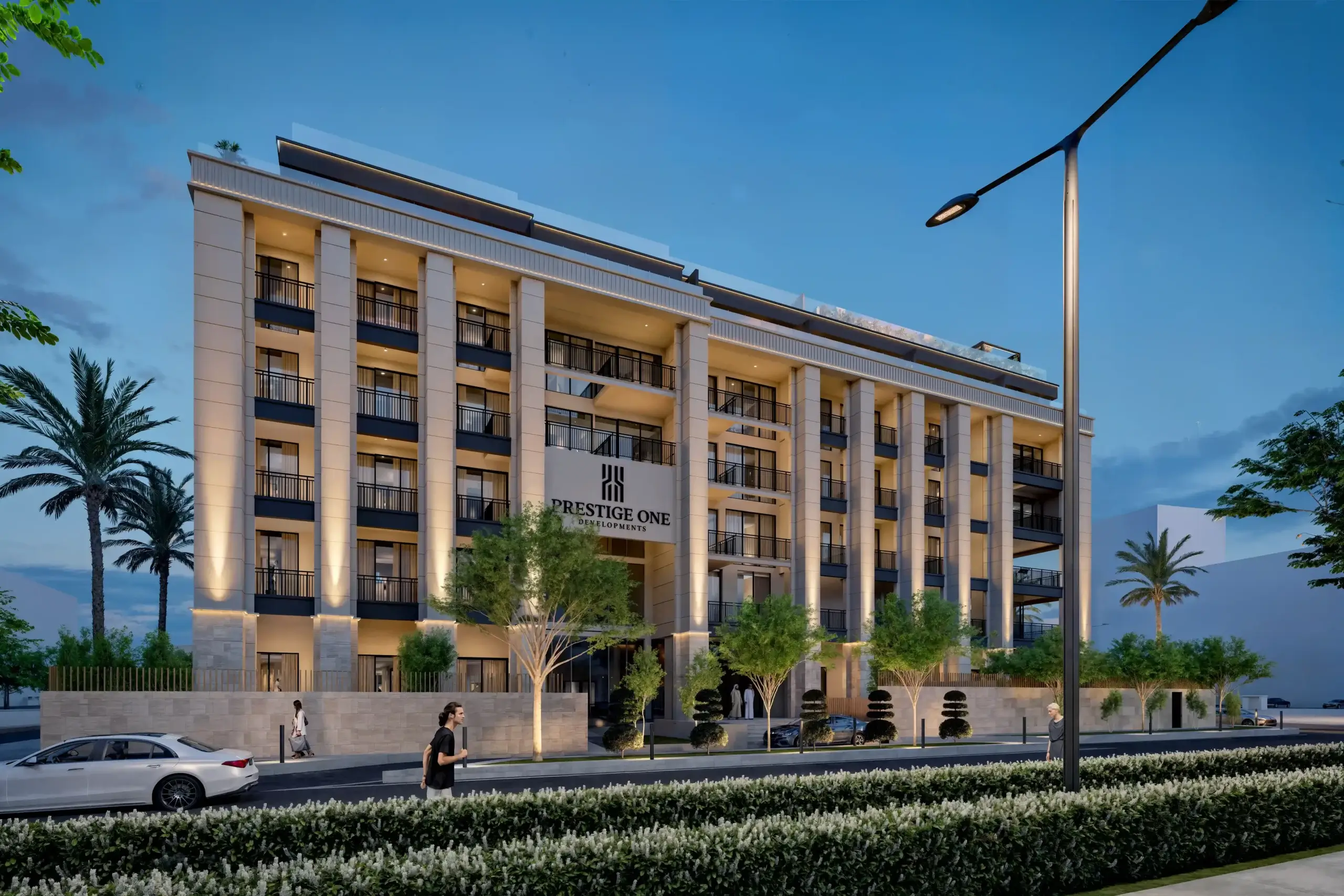 Berkeley-Square-Facade-Night-View