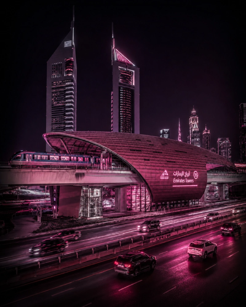Emirates Tower Metro Station