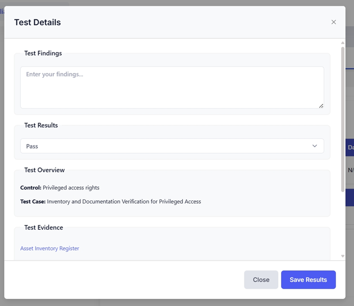 A screenshot of a test results
AI-generated content may be incorrect.