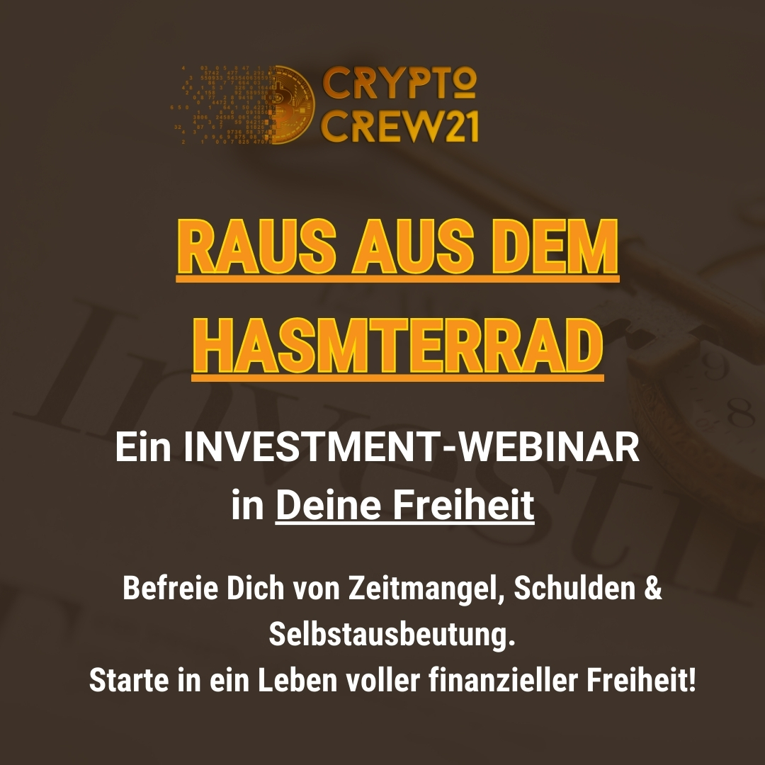 RAUS AUS DEM HAMSTERRAD - Ein Investment-Webinar