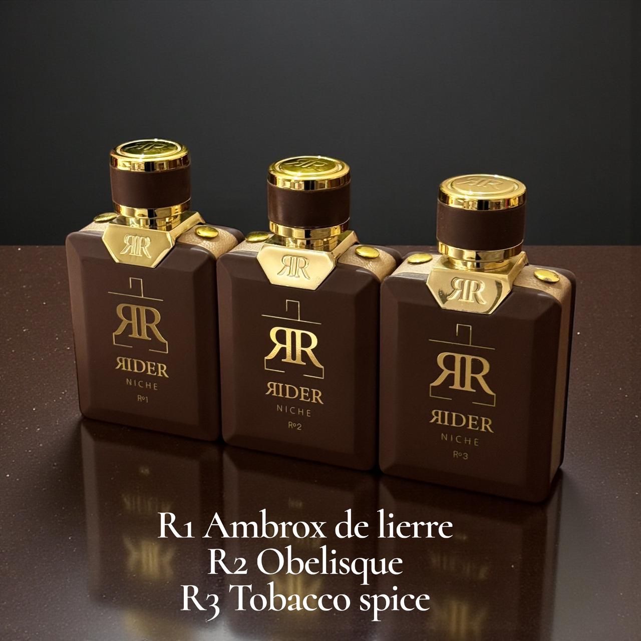 Ambrox De Lierre + Obelisque + Tobacco Spice Perfume Set